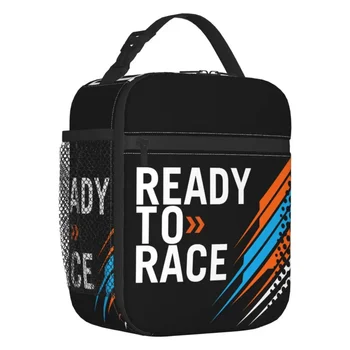  Custom Ready To Race Lunch Bag Женские термоохладители Изолированные ланч-боксы для детской школы