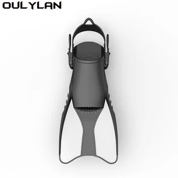 Oulylan Длинные погружные ласты для дайвинга Профессиональные ласты для подводного плавания Ласты для плавания взрослых Силиконовые регулируемые ботинки для подводного плавания