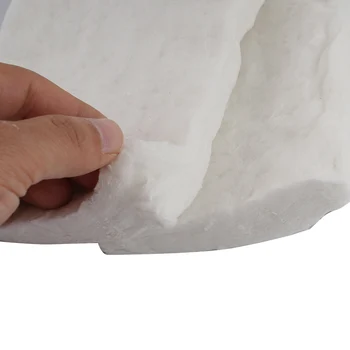 Одеяло из волокна Керамическая губка Одеяло из волокна Экологически шерстяная губка 30 * 10 * 1,5 см / 2,5 см Одеяло из керамического волокна