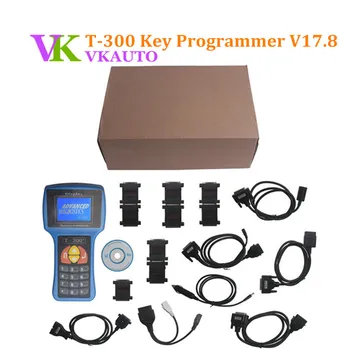 Blue T300 Trasponder Key Programmer T-300 V23.9 Английская или испанская версия для опционально