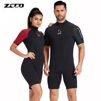2024 Новый 3-миллиметровый неопреновый цельный водолазный костюм для мужчин и женщин Плавание Теплый купальный костюм Водные виды спорта Пляжный парусный гидрокостюм
