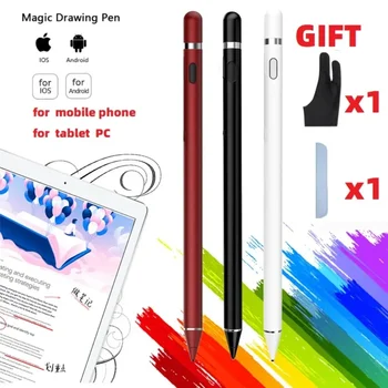 YP Универсальный емкостный сенсорный сенсорный карандаш стилус для iPad Pro 1 2 Air 3 4 Mini 5 6 iPhone Xiaomi Huawei Tablet iOS Android