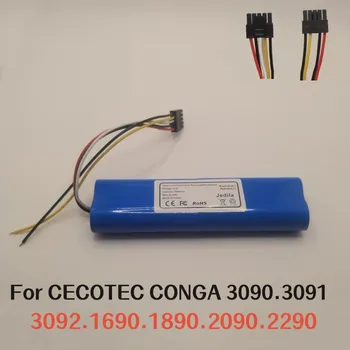 3500 мАч для CECOTEC CONGA 3090 3091 3092 1690 1890 2090 2290 Аккумулятор для подметально-уборочной машины