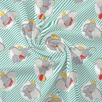 50 * 145 Disney Dumbo Bubble Ткань для шитья одежды Платье Пэчворк Ткани Ткань DIY Стегание Материал для рукоделия