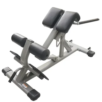 Высококачественное оборудование для фитнеса Римский стул Обратное гиперэкстензии Скамьи для упражнений для нижней части спины 45 градусов Удлинение спины