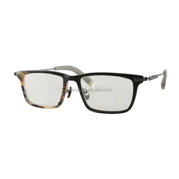 Легкие тонкие титановые металлические силиконовые дужки прямоугольные квадратные рога очки очки оптические очки для чтения оправа для очков