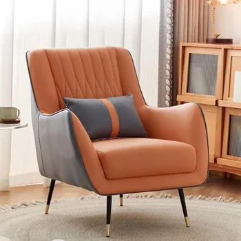 Роскошные ленивые стулья Гостиная Индивидуальный удобный дизайн Акцент Стулья для гостиной Nordic Chaises De Bureau Мебель для комнаты MQ50KT