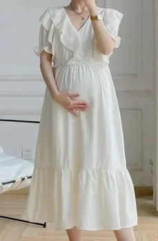 Беременный ребенок для беременных 2023Смешные женщины Футболка красная Девушка Объявление о беременности Рубашка Новая Мама Большой Размер Одежда