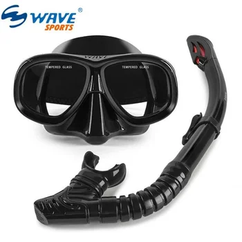 Профессиональная маска для подводного плавания с близорукостью, защита от запотевания, снаряжение для подводной охоты, близорукость при плавании, линзы для близорукости, близорукость, 150-600 °C