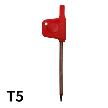 10 шт. Torx Гаечный ключ Гаечный ключ для ручных дрелей Электрические отвертки для деталей станков с ЧПУ T5 T6 T7 T8 T9 T10 T15 T20