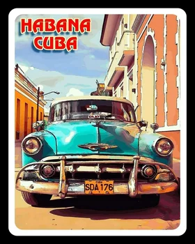 Металлическая жестяная вывеска Гавана Гавана Куба Паб Открытый бар Ретро Плакат Домашняя кухня Ресторан Настенный декор Знаки 12x8 дюймов