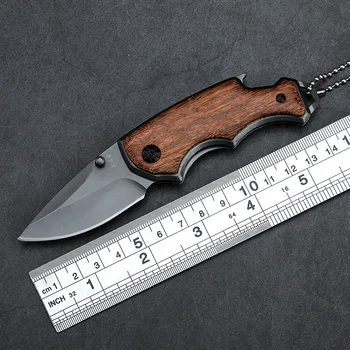 Складной нож Охотничий нож для выживания 5CR15MOV Карманные ножи Универсальный многофункциональный инструмент Кемпинг Боевой Военный Тактический нож для мужчин