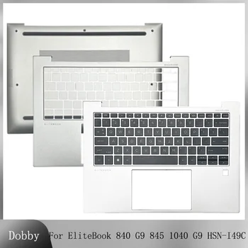 Оригинальная новинка для ноутбука HP EliteBook 840 G9 845 1040 G9 HSN-I49C Подставка для рук Верхняя верхняя крышка Нижний корпус Клавиатура США N09276-001