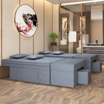 Модные массажные кровати в американском стиле Настраиваемый органайзер Роскошный электрический диван с откидной спинкой Элегантная одноместная мебель Sillon