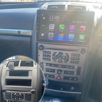 8 + 128 ГБ Авто Радио Видео Мультимедийный Плеер Для Peugeot 407 2004 - 2011 Android 13 Навигация GPS Авто Сенсорный экран Carplay