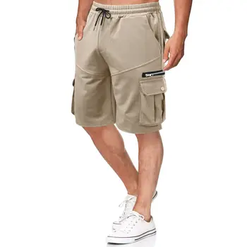 2023 лето новые мужские шорты-карго хлопковые свободные плюс-сайз с несколькими карманами на открытом воздухе повседневные короткие брюки тактический карго короткие