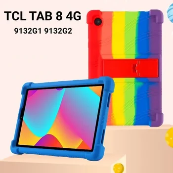 Ударопрочный силиконовый чехол для TCL Tab 8 4G Case Kids 9132G1 9132G2 8