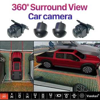 Использовать все модели Система панорамного изображения 360° 1080p HD ночное видение Водонепроницаемый и ударопрочный мониторинг парковки