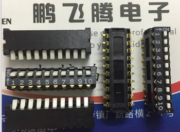  1 шт. Япония CFP-1002TB переключатель с нулевым кодом 10-битный ключ типа бокового набора кодирование патч 2,54 шаг