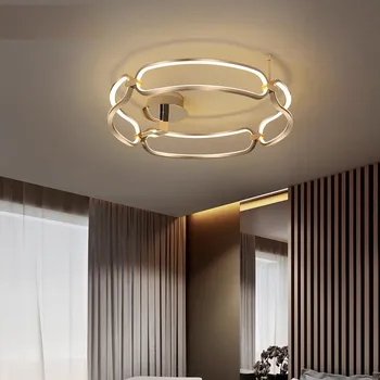 Schuller Colette Потолочный светильник роскошный алюминиевый хромированный светильник для гостиной Скандинавская спальня столовая кухня островное освещение