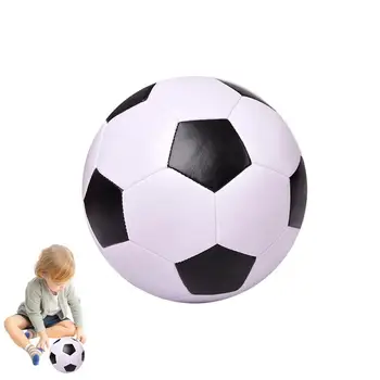 Мягкий футбольный мяч для занятий спортом Набивной футбольный мяч для детей Мини мягкая эластичная футбольная игрушка на день рождения Новогодний подарок на открытом воздухе