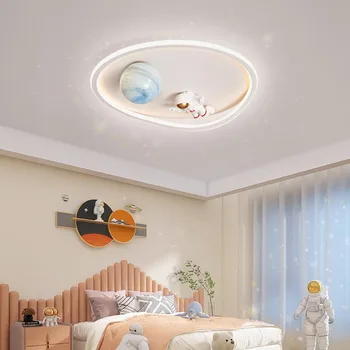 современный светодиодный потолочный светильник люстра для детской гостиной, спальни, кабинета, творческого украшения дома, внутреннего осветительного прибора, блеска