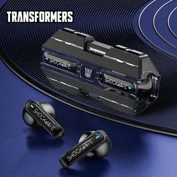 Transformers TWS Беспроводные наушники TF-T01 Bluetooth 5.3 Наушники с низкой задержкой HIFI Стереогарнитура Игровая музыка Двухрежимные наушники